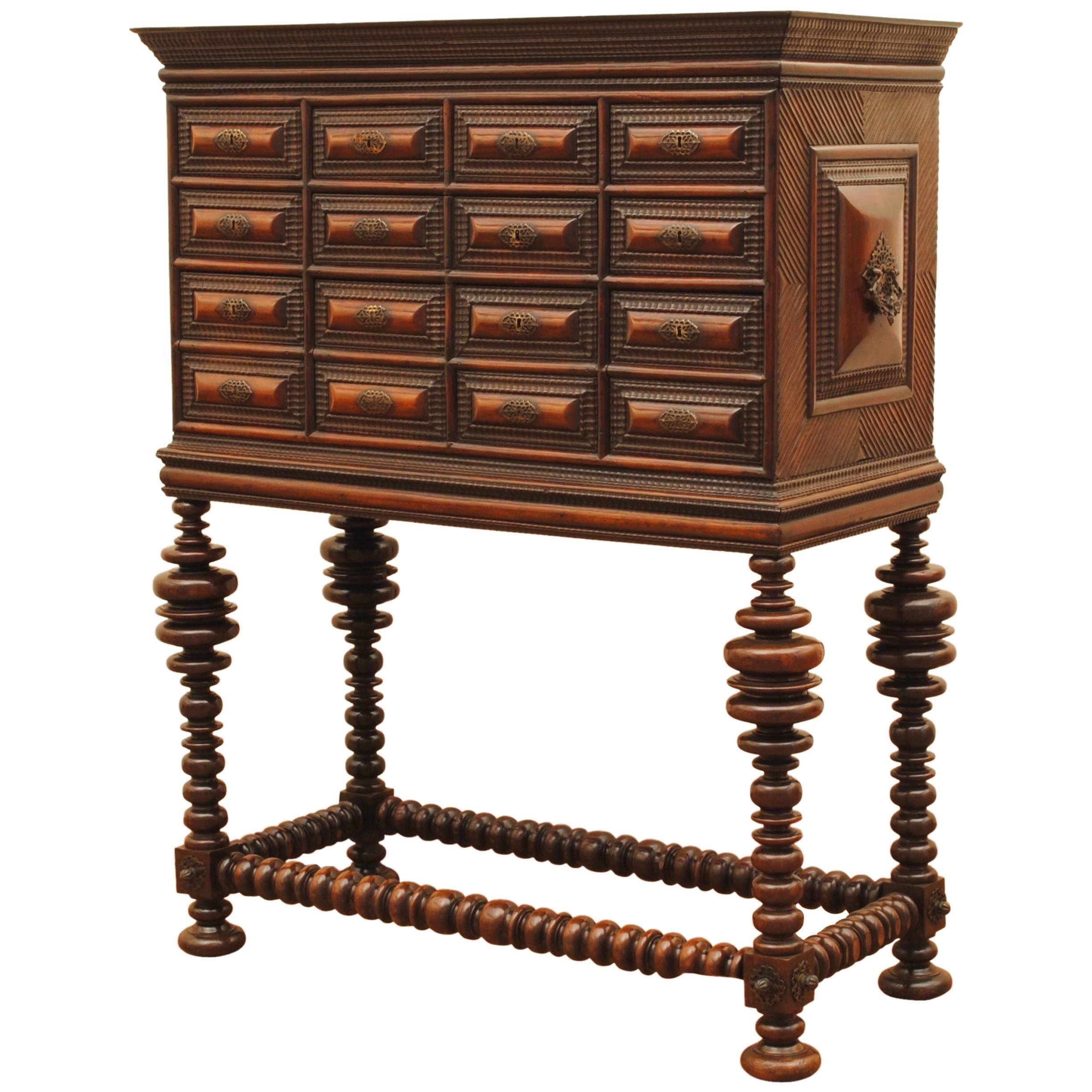 Portuguese Cabinet on Stand