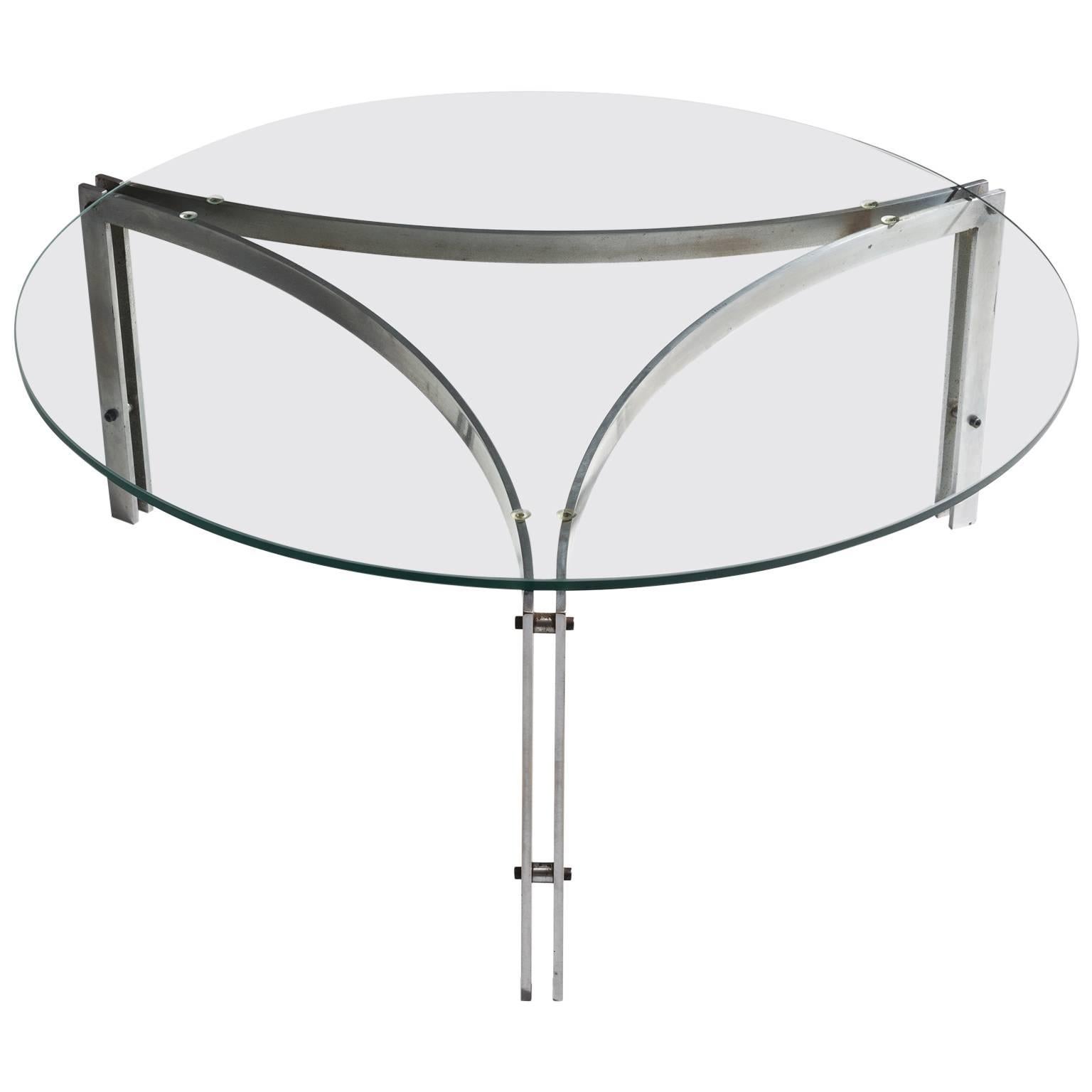 Fabricius and Kastholm Inspired Scimitar Cocktail Table