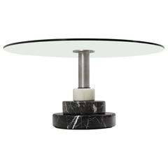 Lodovico Acerbis & Giotto Stoppino Dining Table in Marble and Glass