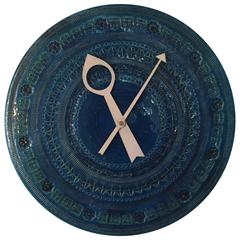 Aldo Londi for Bitossi Rimini Blu Meridian Clock 2