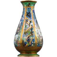 Vintage Pillar Fairyland Lustre Vase by Wedgwood