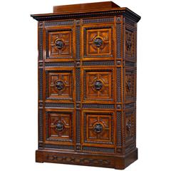 Antique Angiolo Barbetti Exhibition Cabinet