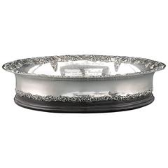 Jugendstil Serviergeschirr, Keramik, Silber und Glas