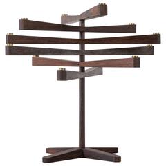 Danish Modern Rosewood Candle Holder
