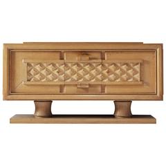 Charles Dudouyt Oak Credenza