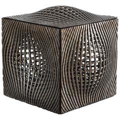 Colleen Carlson, Metallic Cube Sculpture, USA, 2016 9