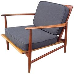 Ib Kofod-Larsen for Selig Teak Lounge Chair
