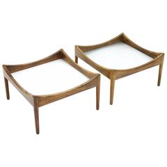 Pair of Side Tables by Kristian Solmer Vedel, Denmark, 1963