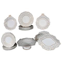 Flight Barr & Barr Worcester Dessert Service 10