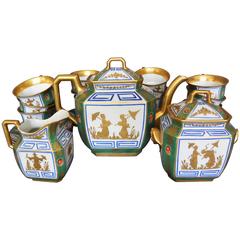 Jacob Petit Paris Porcelain Chinoiserie Tea Service for 12 7