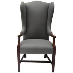 19th Century Petite Wing Chair