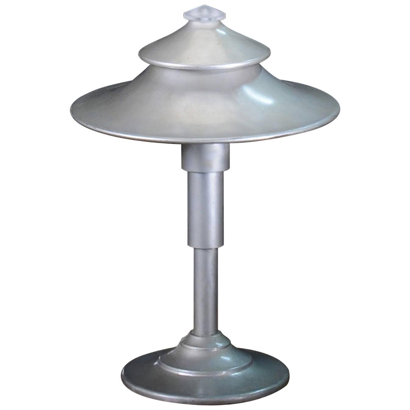 1930's Art Deco Iconic Walter Von Nessen Table Lamp For Sale