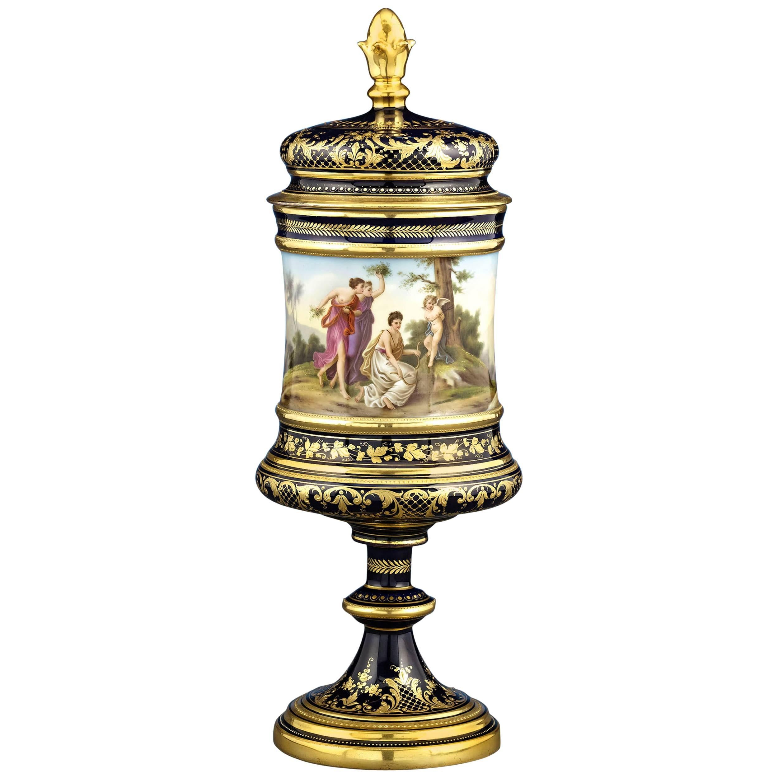 Royal Vienna Porcelain Urn