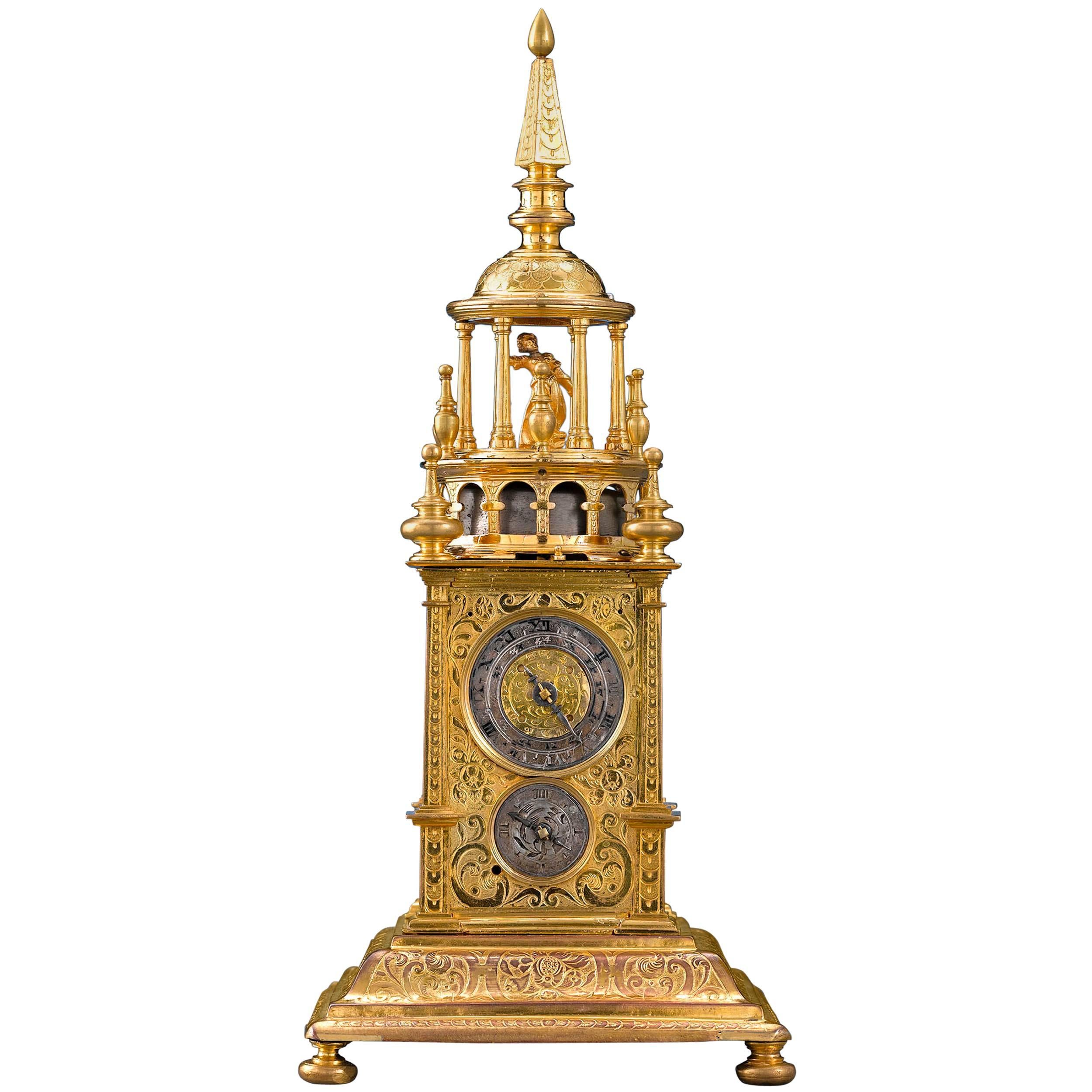 Renaissance Turret Clock, Early 17th Century