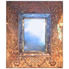 Superb Max Ingrand (Attribution) Verre Églomisé Mirror 9