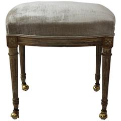 Vintage 20th Century Louis XVI Style Tabouret