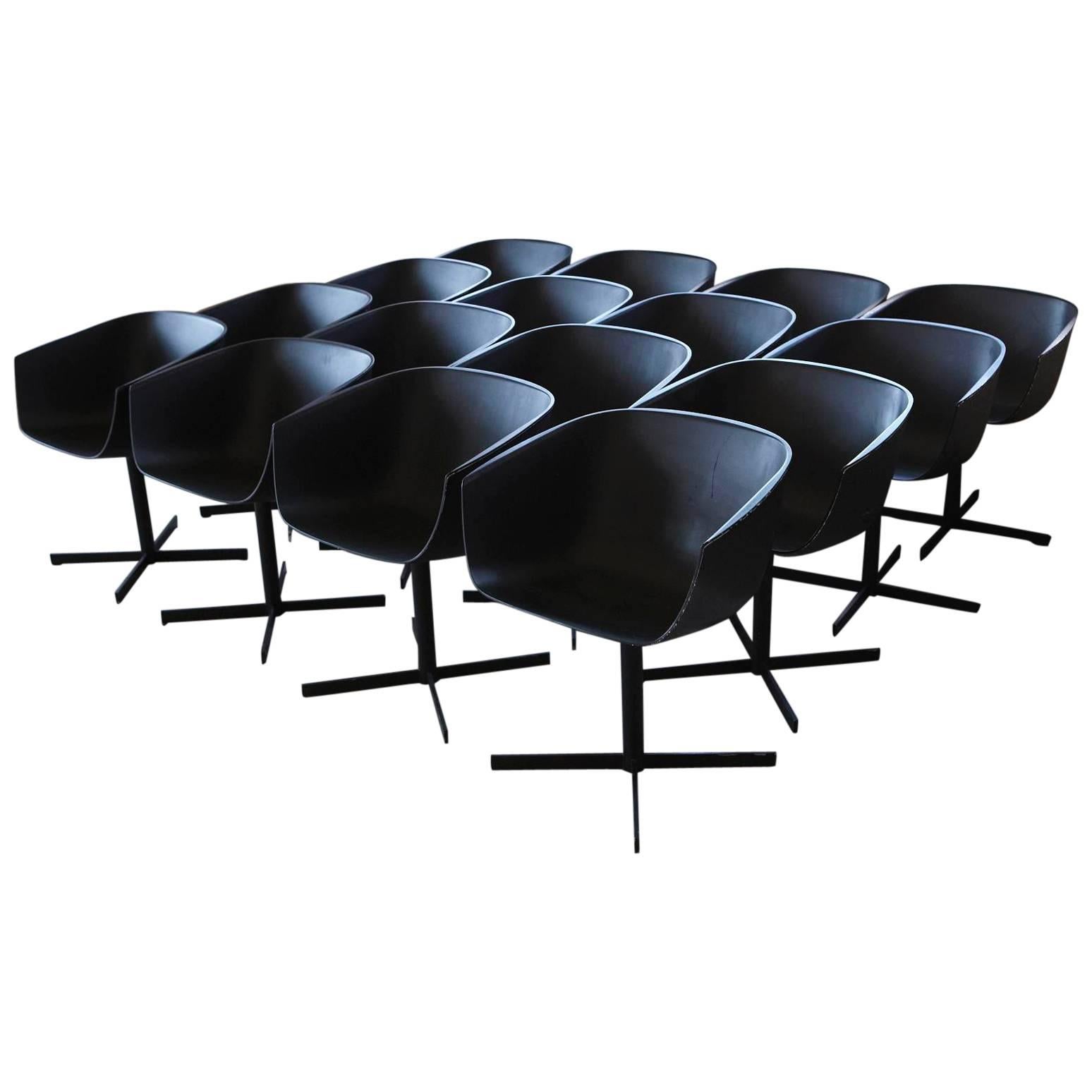 "Strip" Dining Chairs by Carlo Colombo for Poliform - sold in even numbers