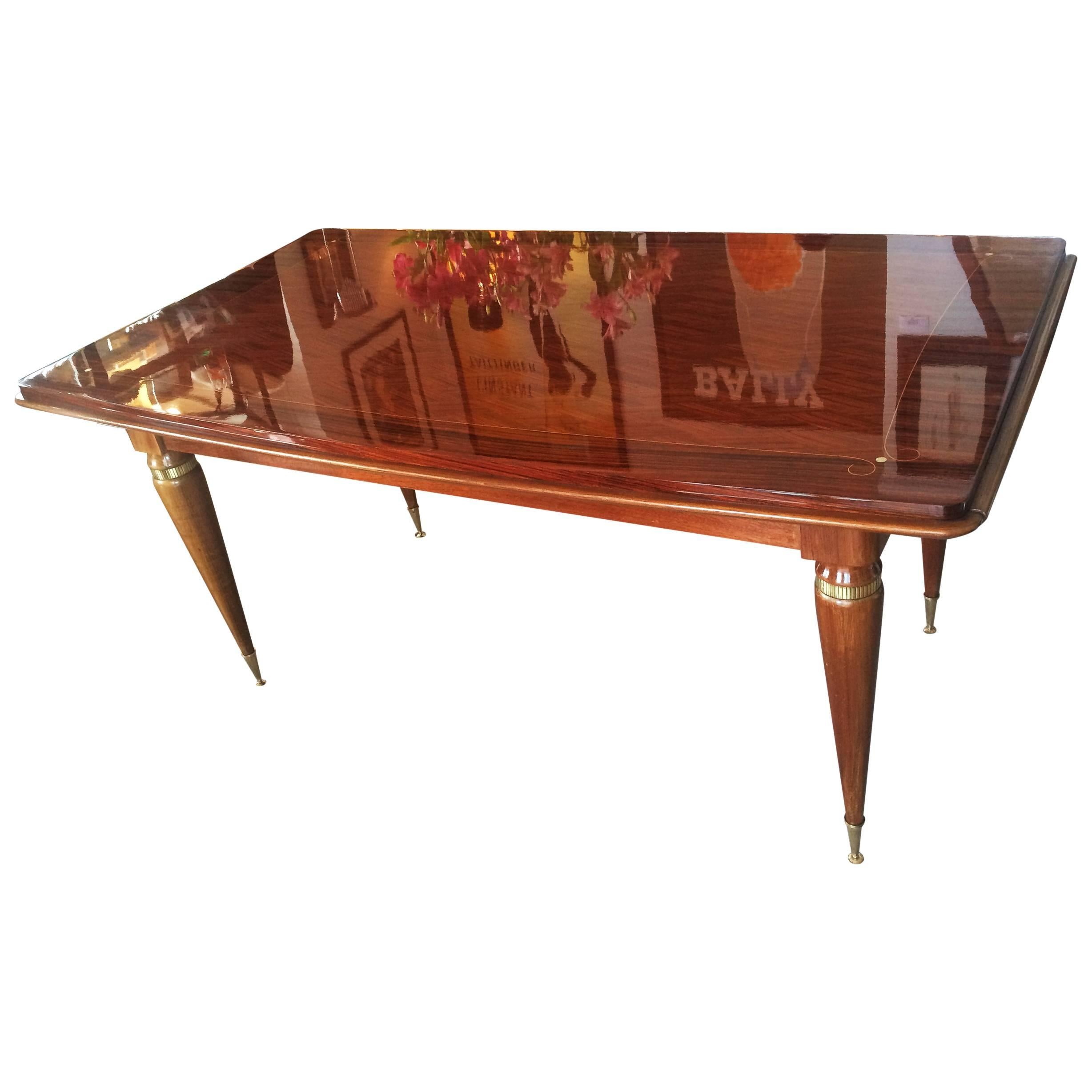 Art Deco French Extension Dining Table 