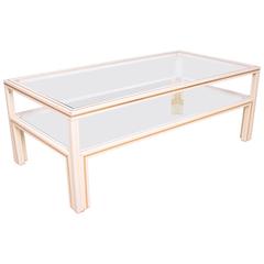 Pierre Vandel Set of Coffee Table and Side Tables, Paris 4