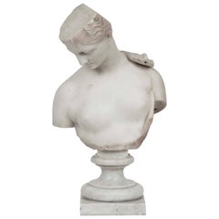 19th Century Italian Classical Marble Bust of Venus Chiurazzi