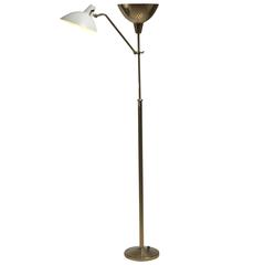 Floor Lamp with Two Shades, Italy, 1950s 9