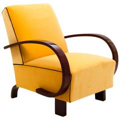 Art Deco Chair, Bohemia, 1930s