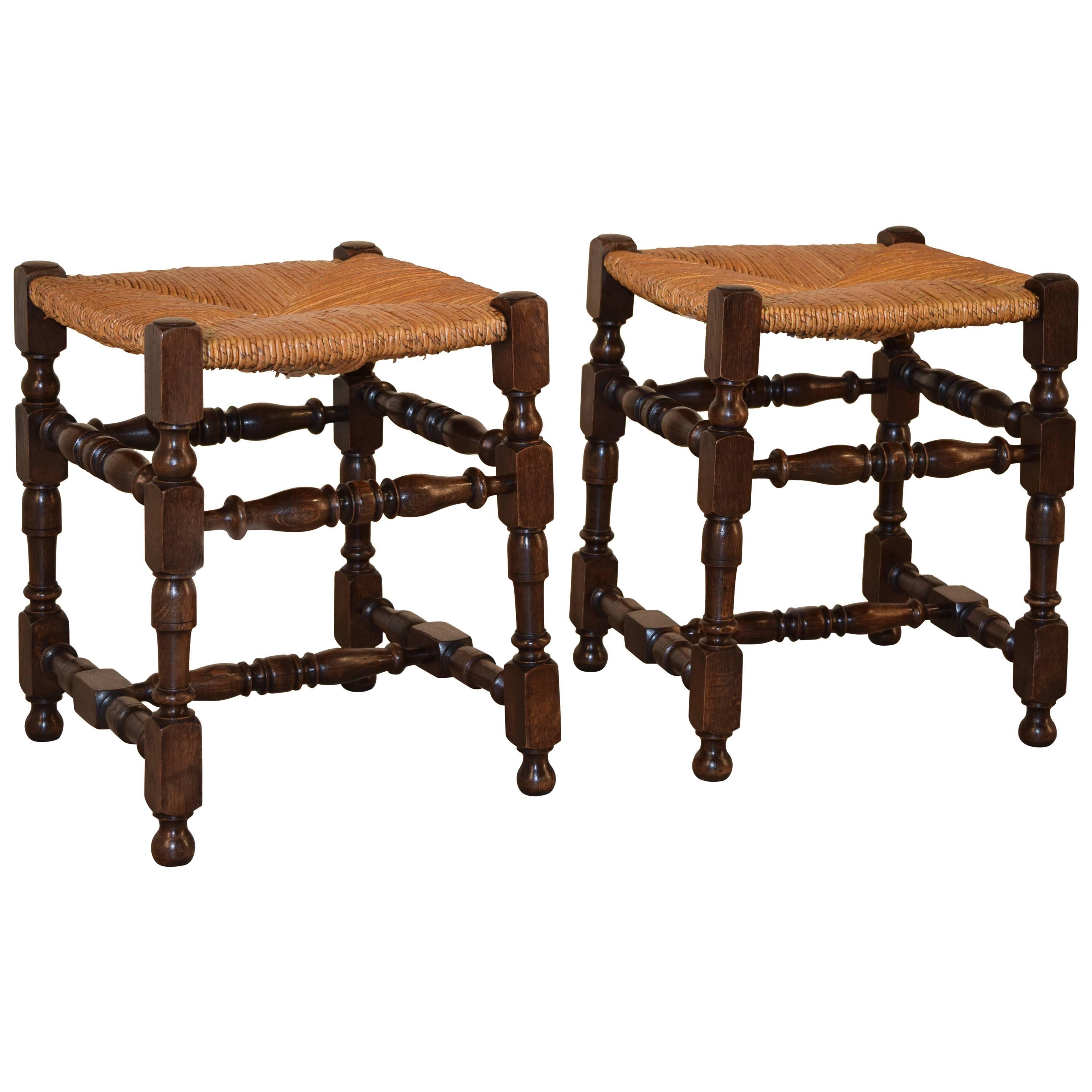 Pair of Late 19th Century French Stools
