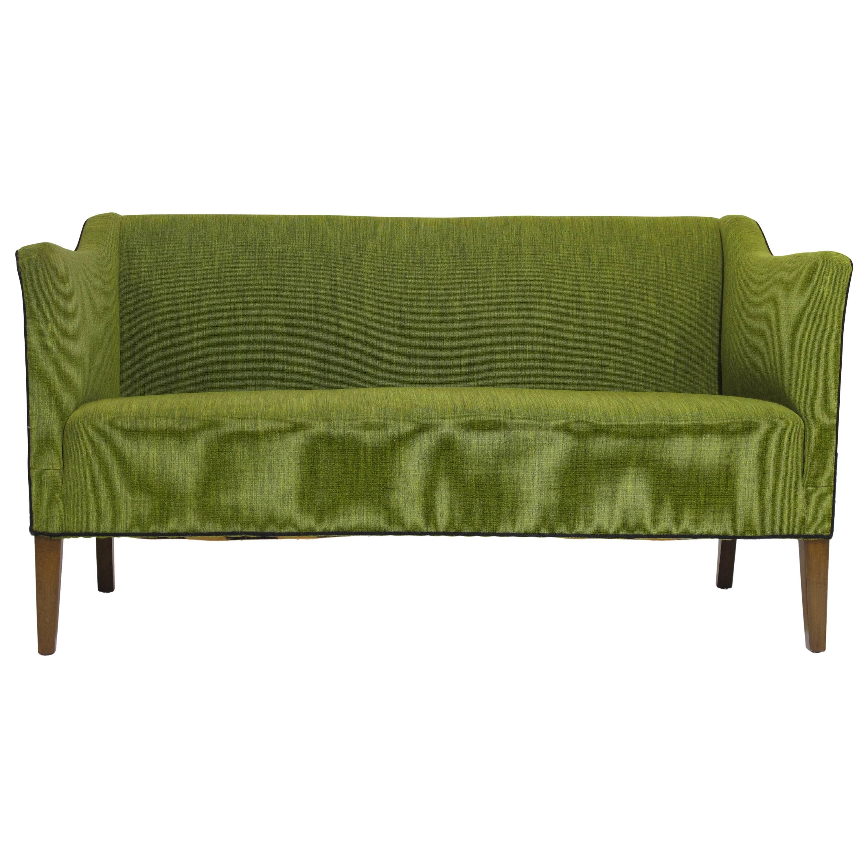 Classic 1940s Mid-century Scandinavian Settee