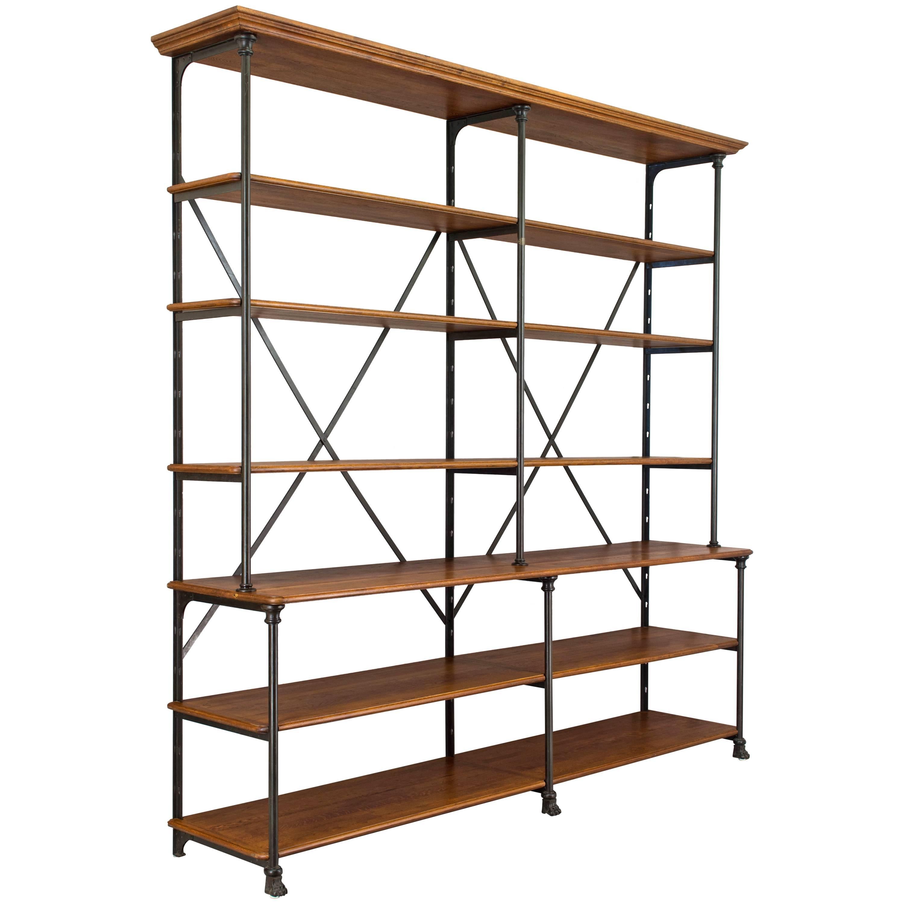 20th Century Parisian Industrial Shelving