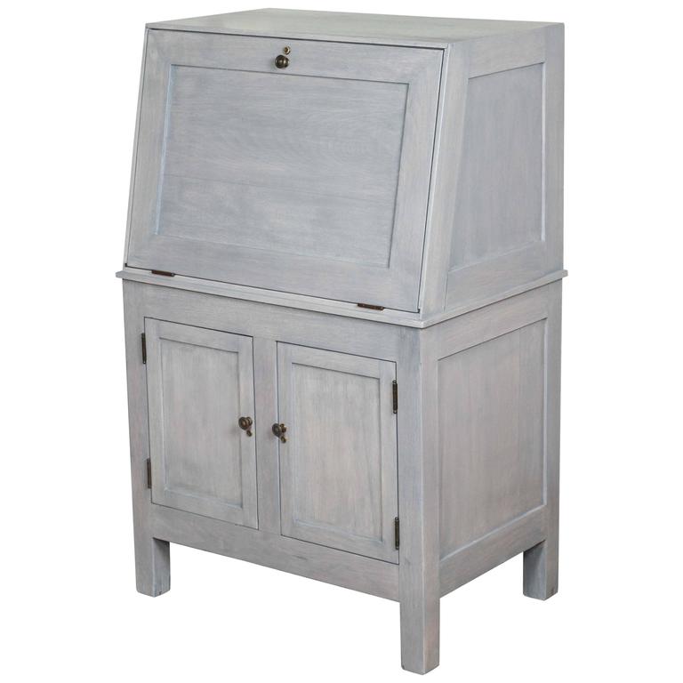 Hand Carved Asian Drop Front Desk For At 1stdibs Drop Front Desk Red