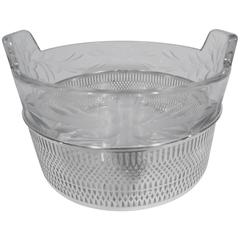 Frank Whiting Sterling Silver and Crystal Ice Bucket 9