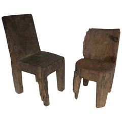 Solid Wood Low Chairs