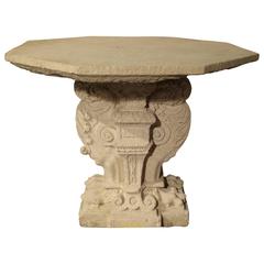 Rare Period Renaissance Stone Table from the South of France 3