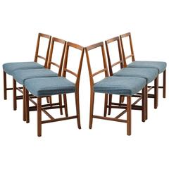 Set of Six Frits Henningsen Dining Chairs