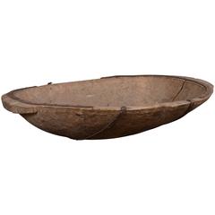 Antique Large Primitive Bowl