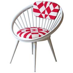 Circular Chair by Yngve Ekström, 1960s