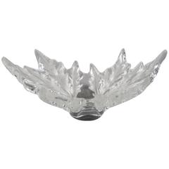 Lalique France Champs Elyses Crystal Art Glass Centerpiece