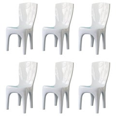 Dining Chairs by Jacques Jarrige in Lacquer