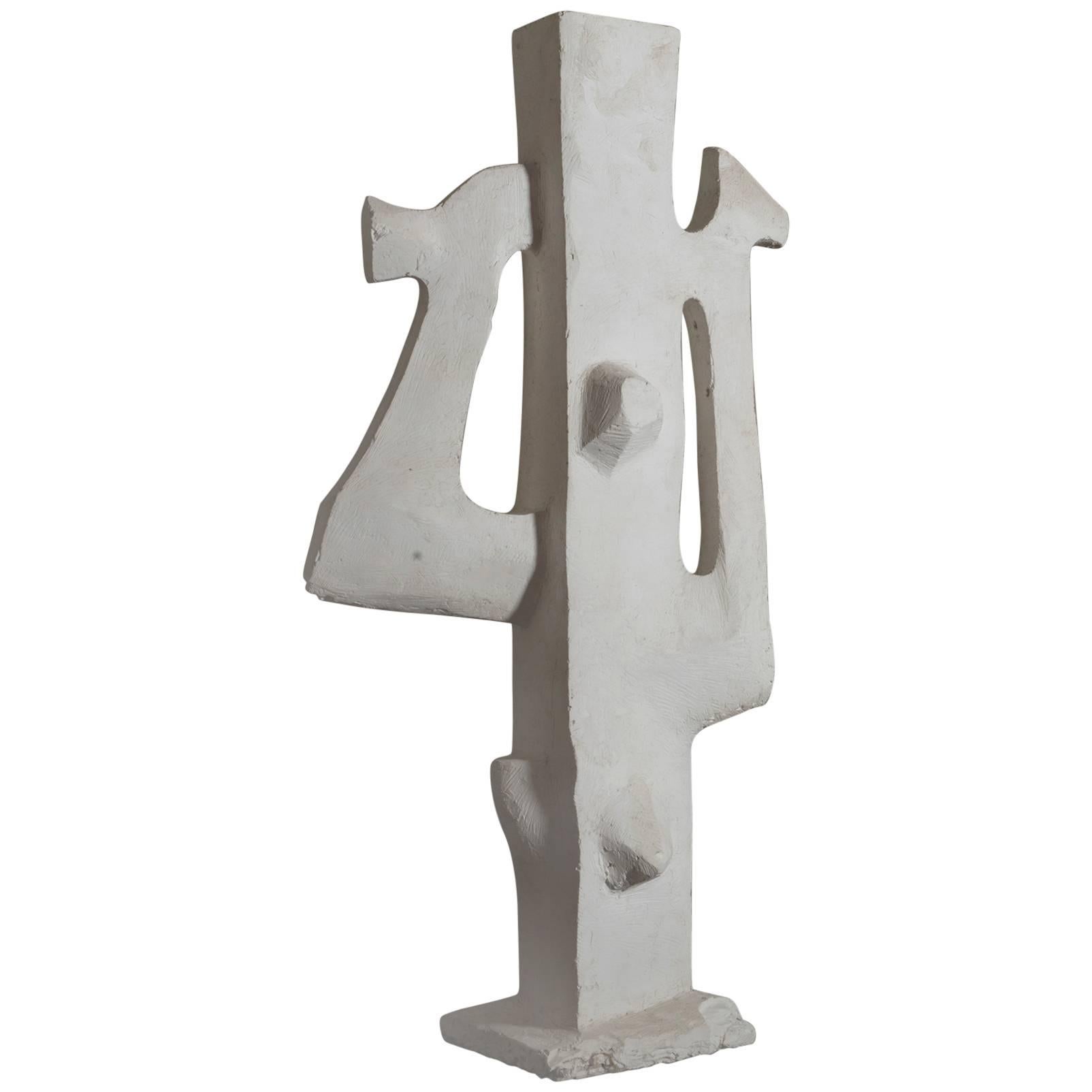 1960s Maxime Dubaut "Untitled" Abstract Sculpture 