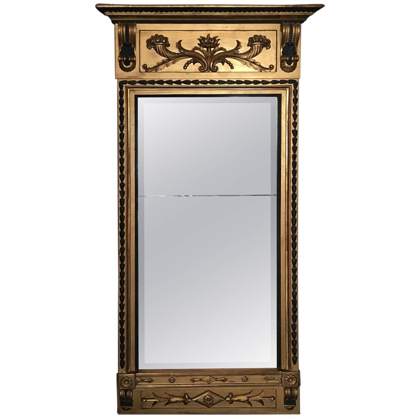 19th Century Swedish Late Gustavian Mirror For Sale