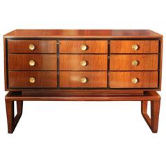 1940s Rosewood Chest of Drawers 9
