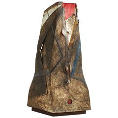Andile Dyalvane "Gudu II (Medium) Clan of My Mother" Clay Standing Lamp, 2016 5
