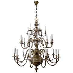 E. F. Caldwell Bronze Baroque Chandelier, Circa 1900 1