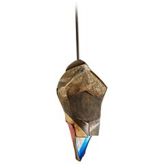 Andile Dyalvane, "Ngwanya III, Praise Name Series" Clay Pendant Light, 2016 1