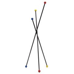 French Criss Cross Coat Rack / Hall Tree 6
