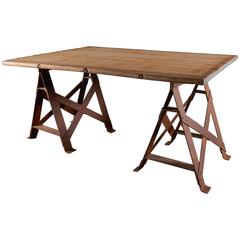 Industrial Trestle Table