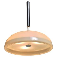 Swedish Opaline Glass Pendant, 1930s 10