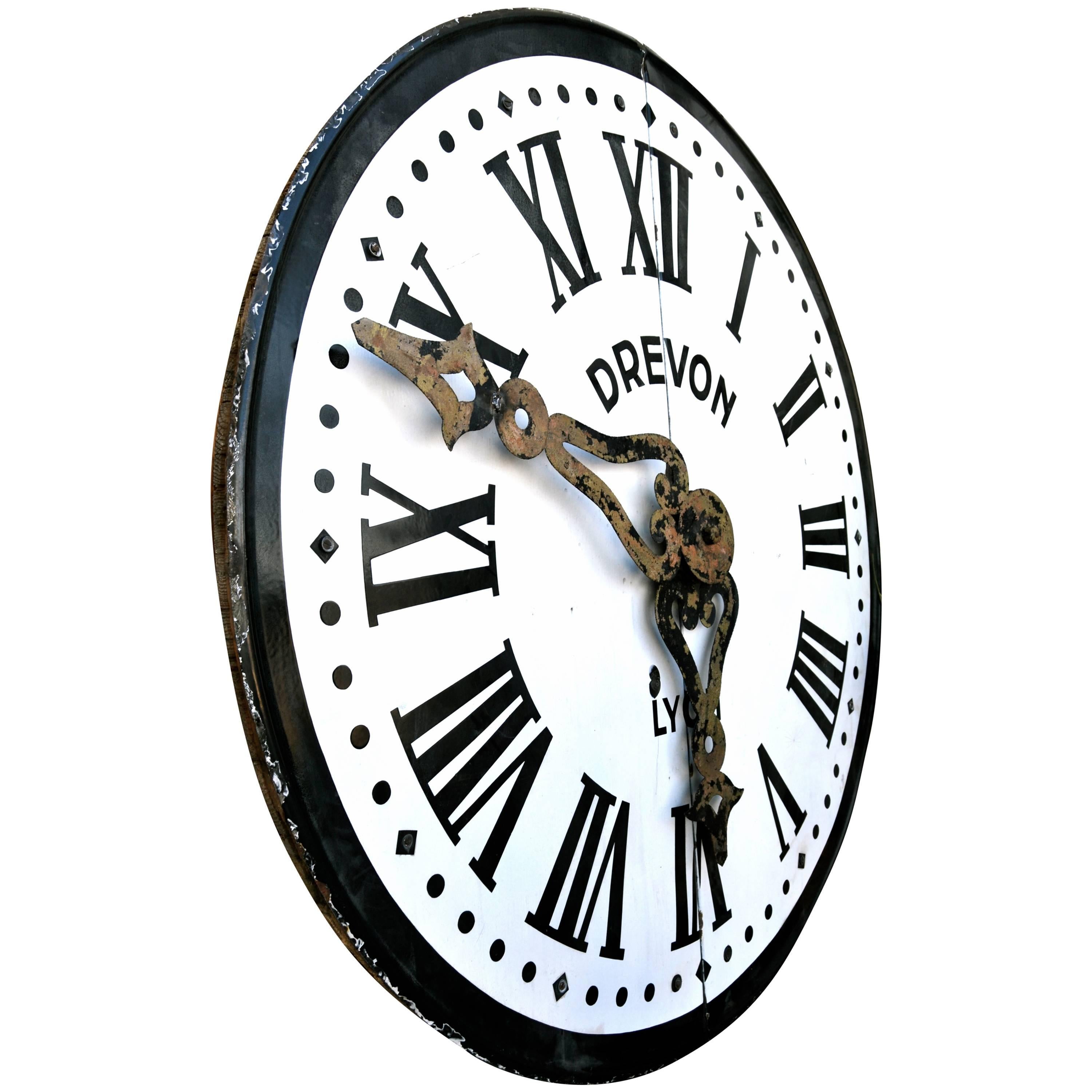 French Church Clock Drevon For Sale