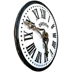 Antique French Church Clock Drevon