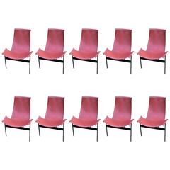 Katavolos Leather Sling "T" Chairs 9